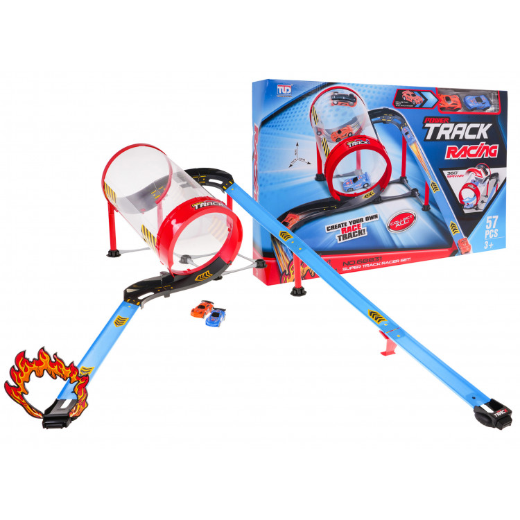 Veľká pretekárska dráha – Track Racing 57 prvkov